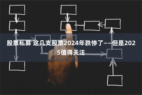 股票私募 这几支股票2024年跌惨了——但是2025值得关注